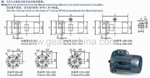 Electric gearbox mini stepper low-speed TYBZ synchronous electric motor