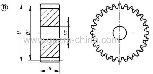 Competitive price of spur gear