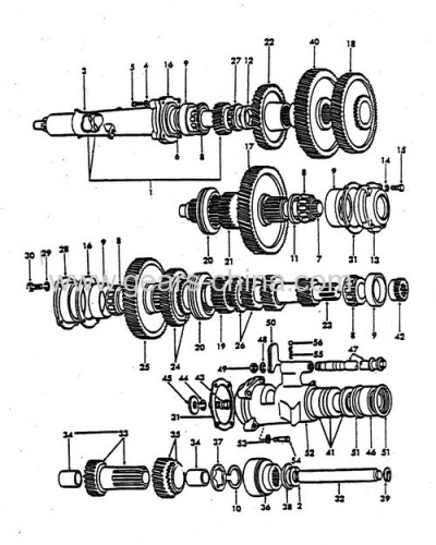 precision truck and tractor forging transmission gear